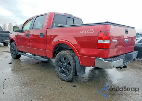 2007 Ford F150 Supercrew из США, поврежденный, VIN 1FTPW14V47KD12149